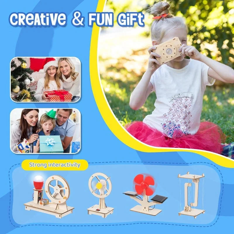 12-in-1 Stem Solar & Electric DIY Kits