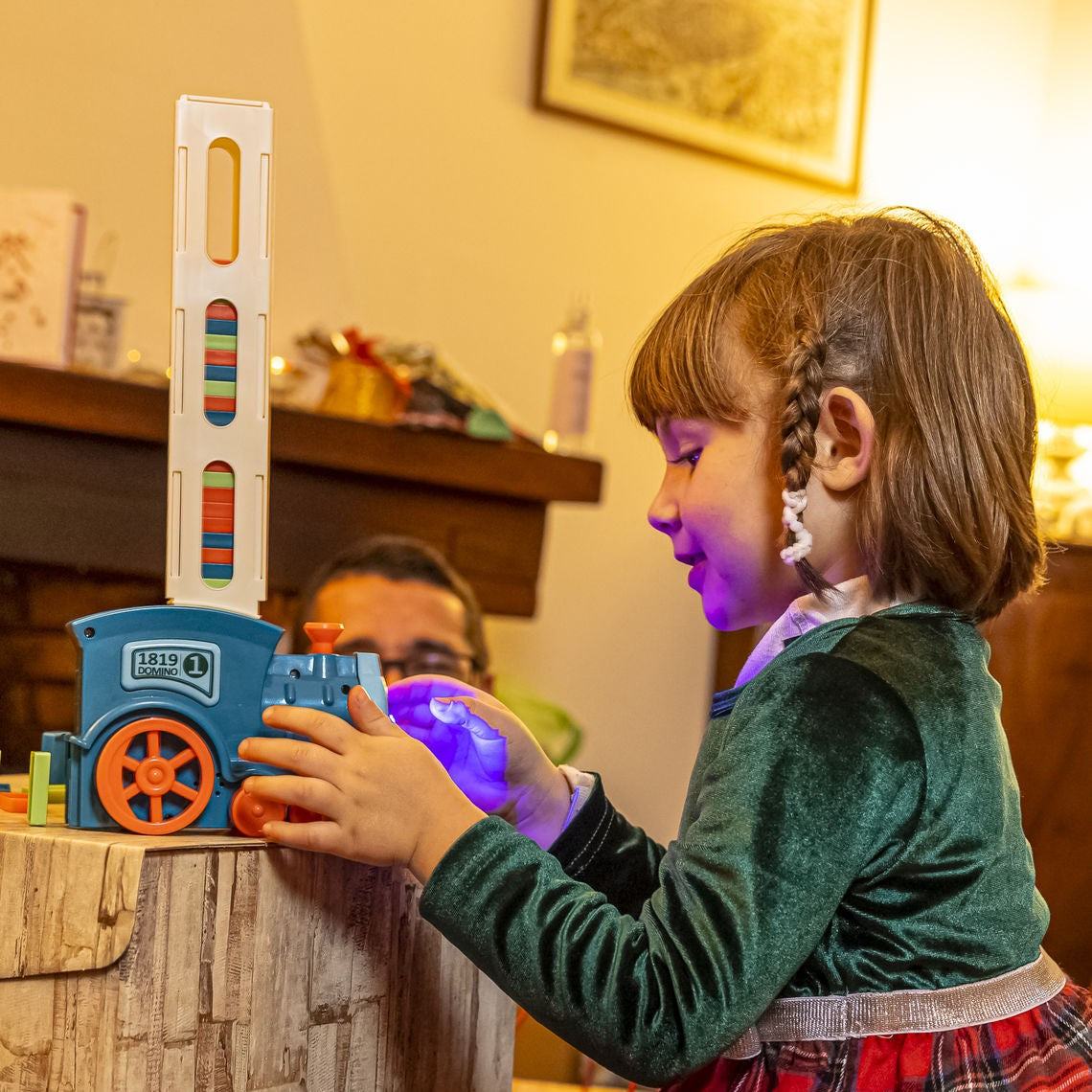 Montessori Domino Train
